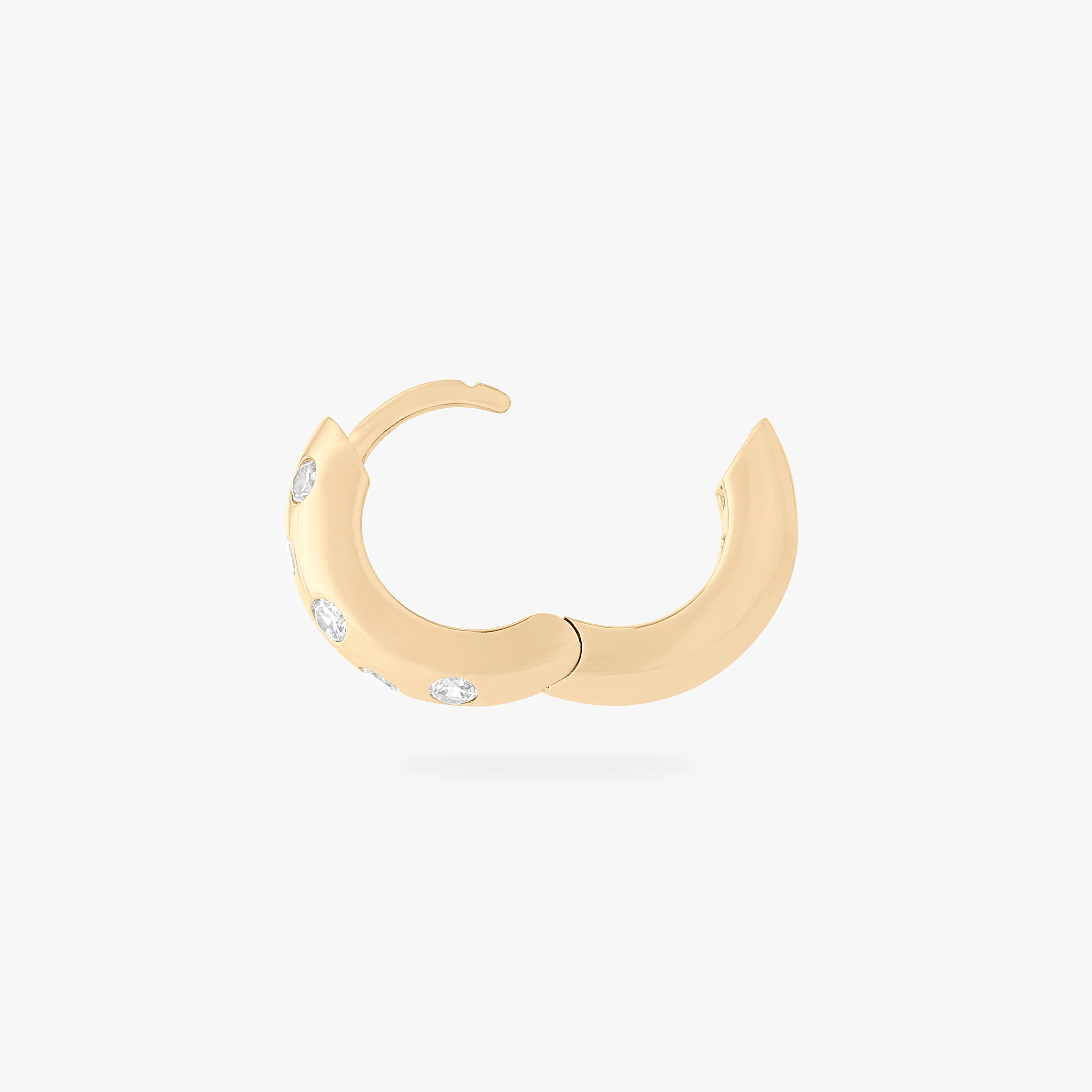 116-chunky-cz-huggie-4.webp Chunky CZ Huggie