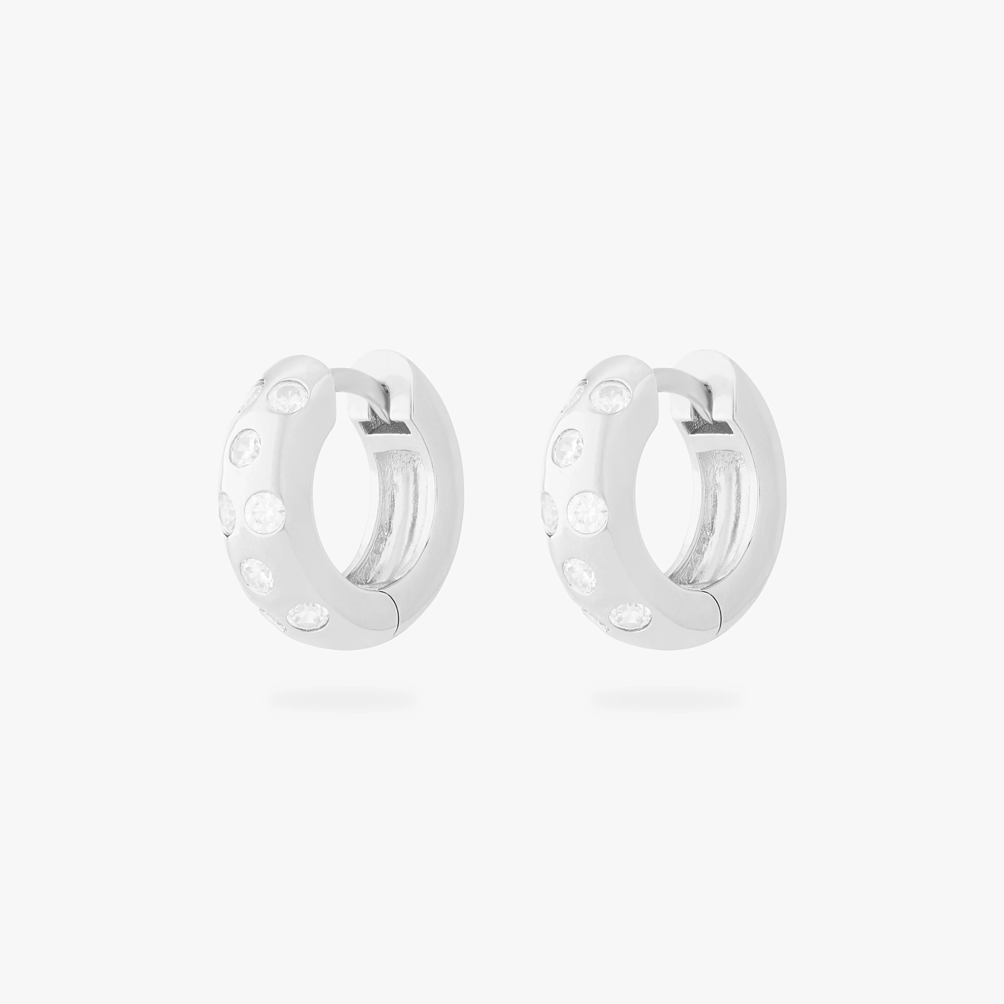 116-chunky-cz-huggie-6.webp Chunky CZ Huggie