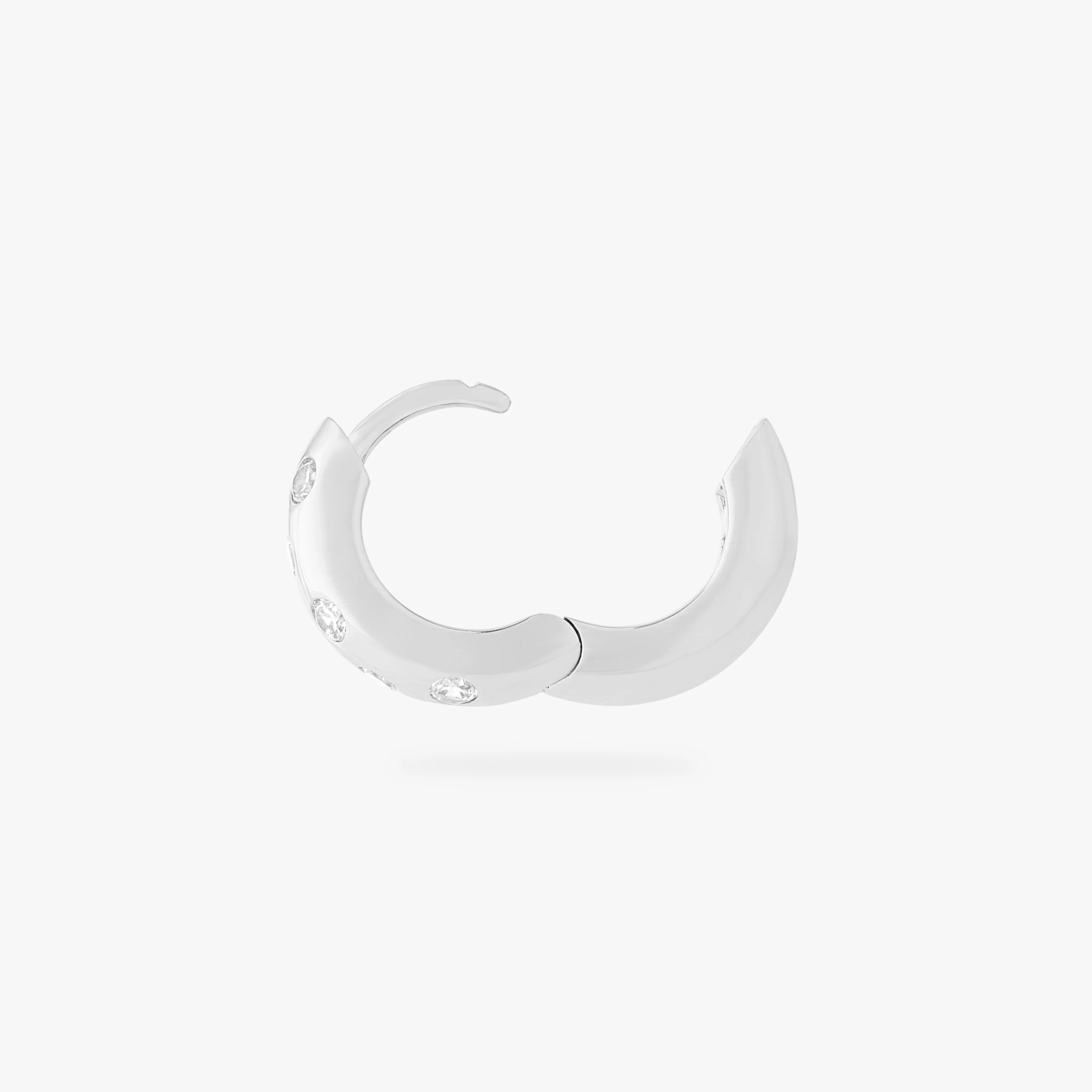 116-chunky-cz-huggie-7.webp Chunky CZ Huggie