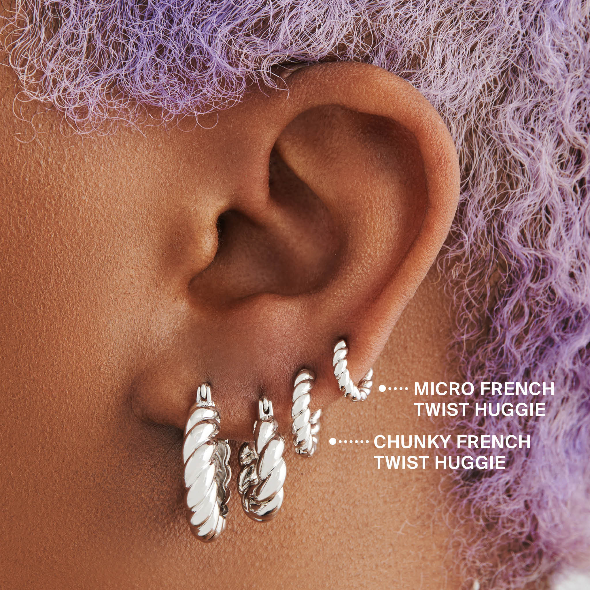 12-chunky-french-twist-huggie-10.jpg Chunky French Twist Huggie