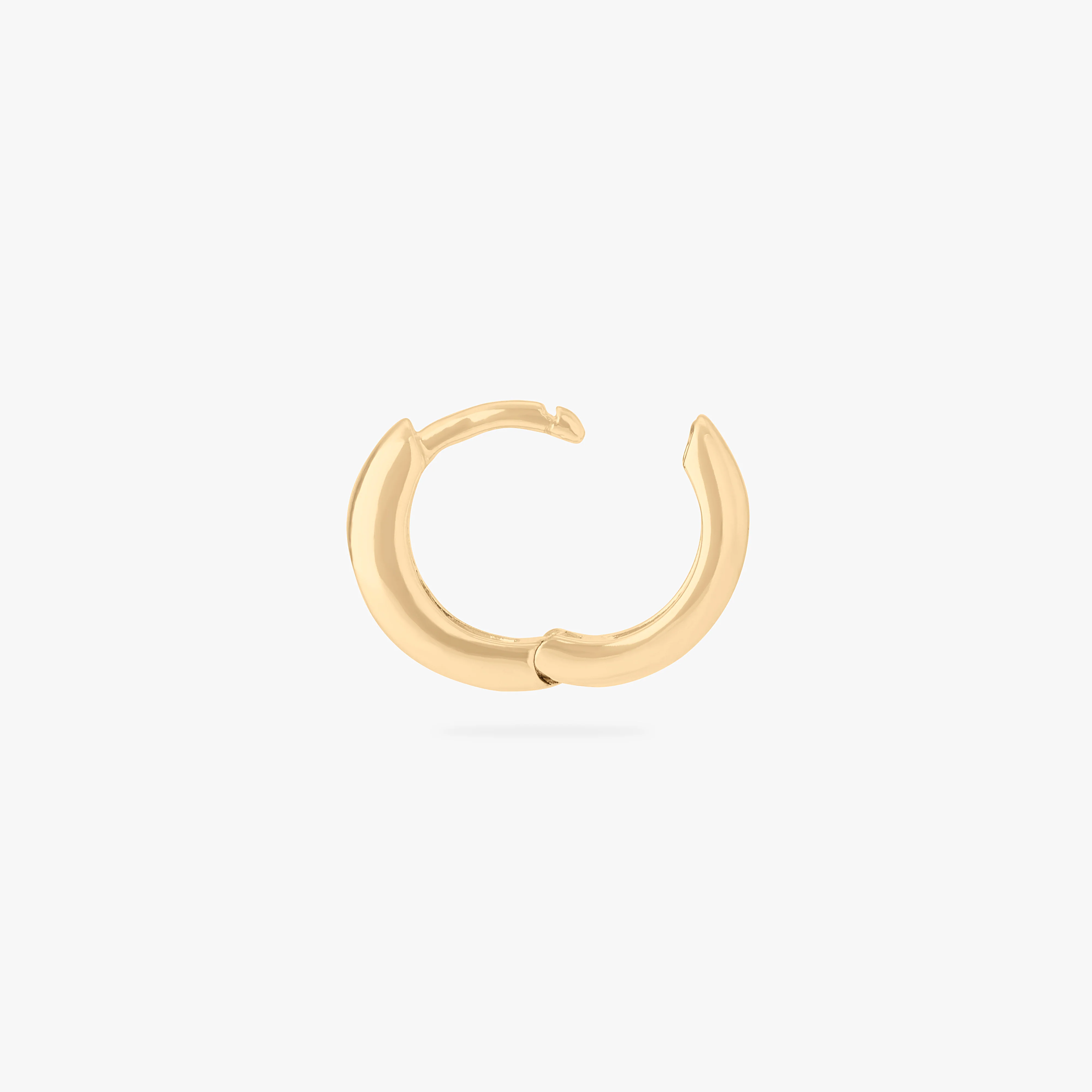 150-chunky-pear-cz-huggie-3.webp Chunky Pear CZ Huggie