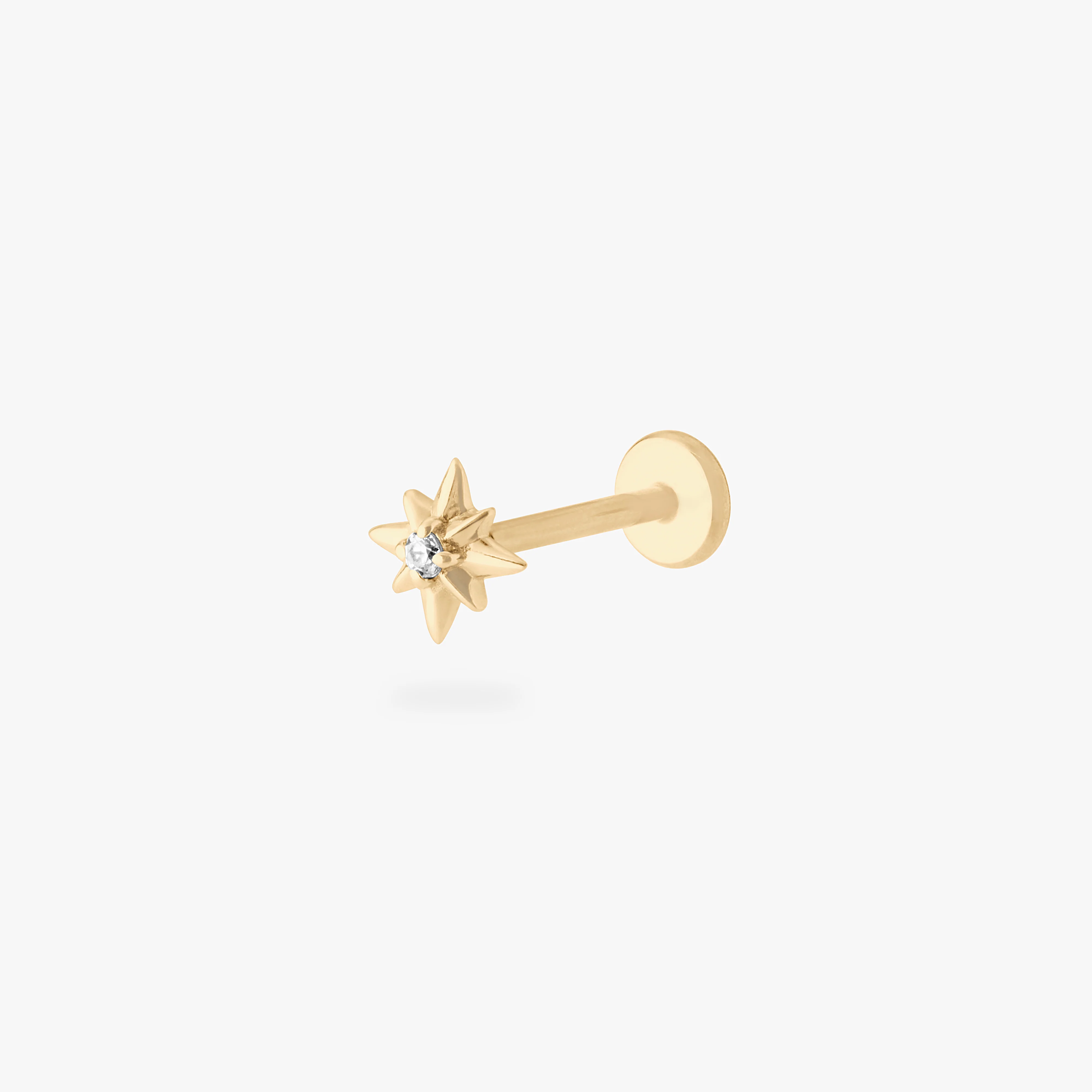 201-14k-twinkle-star-flatback-stud-1.webp 14K Twinkle Star Flatback Stud