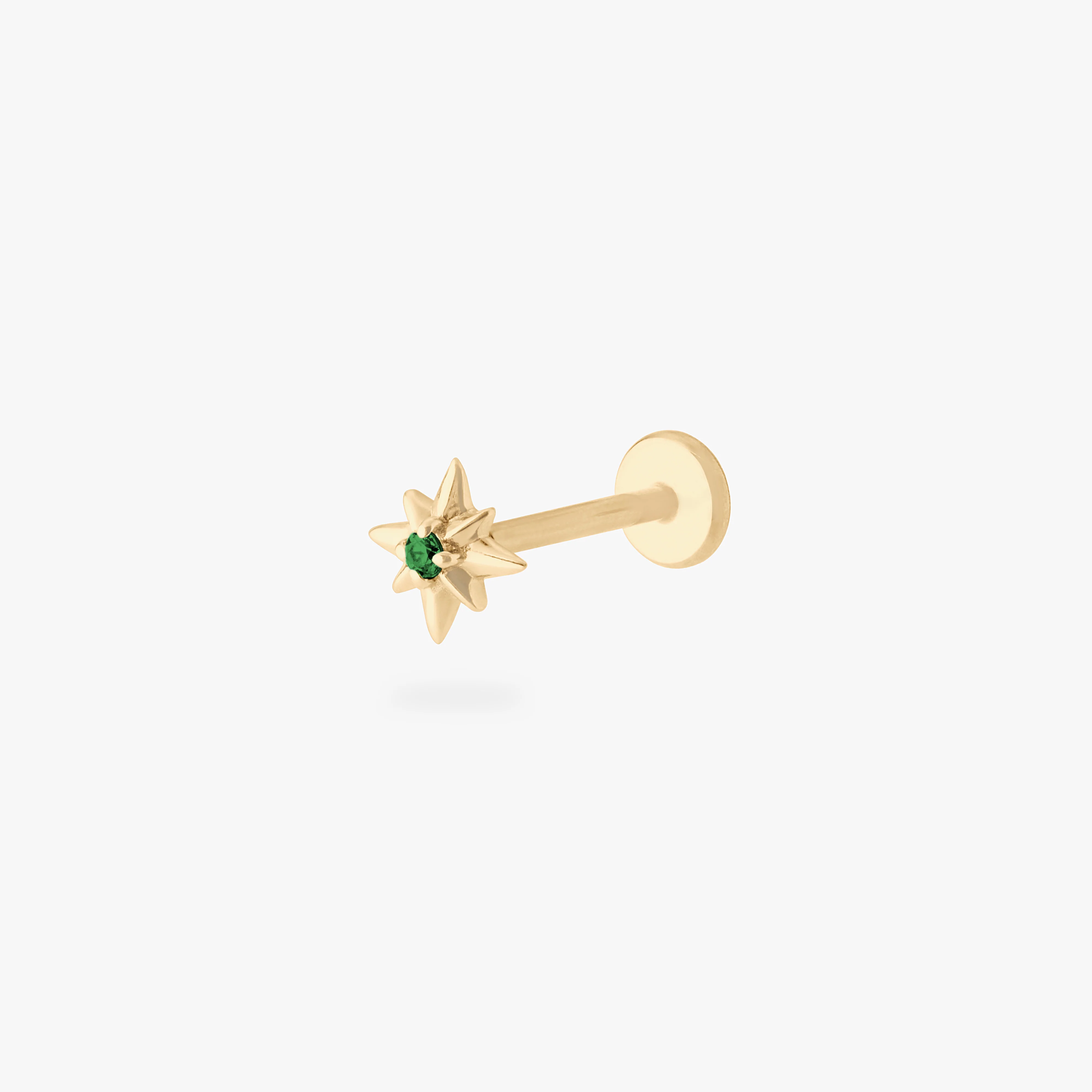 201-14k-twinkle-star-flatback-stud-6.webp 14K Twinkle Star Flatback Stud