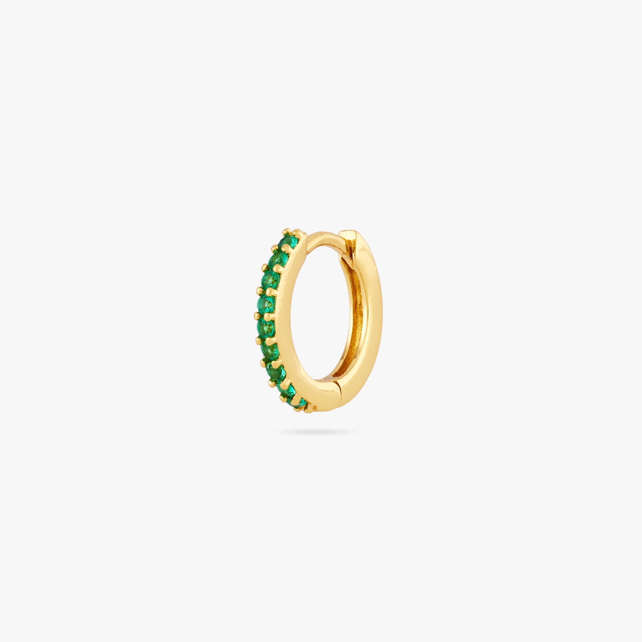 Mini Pave Huggie