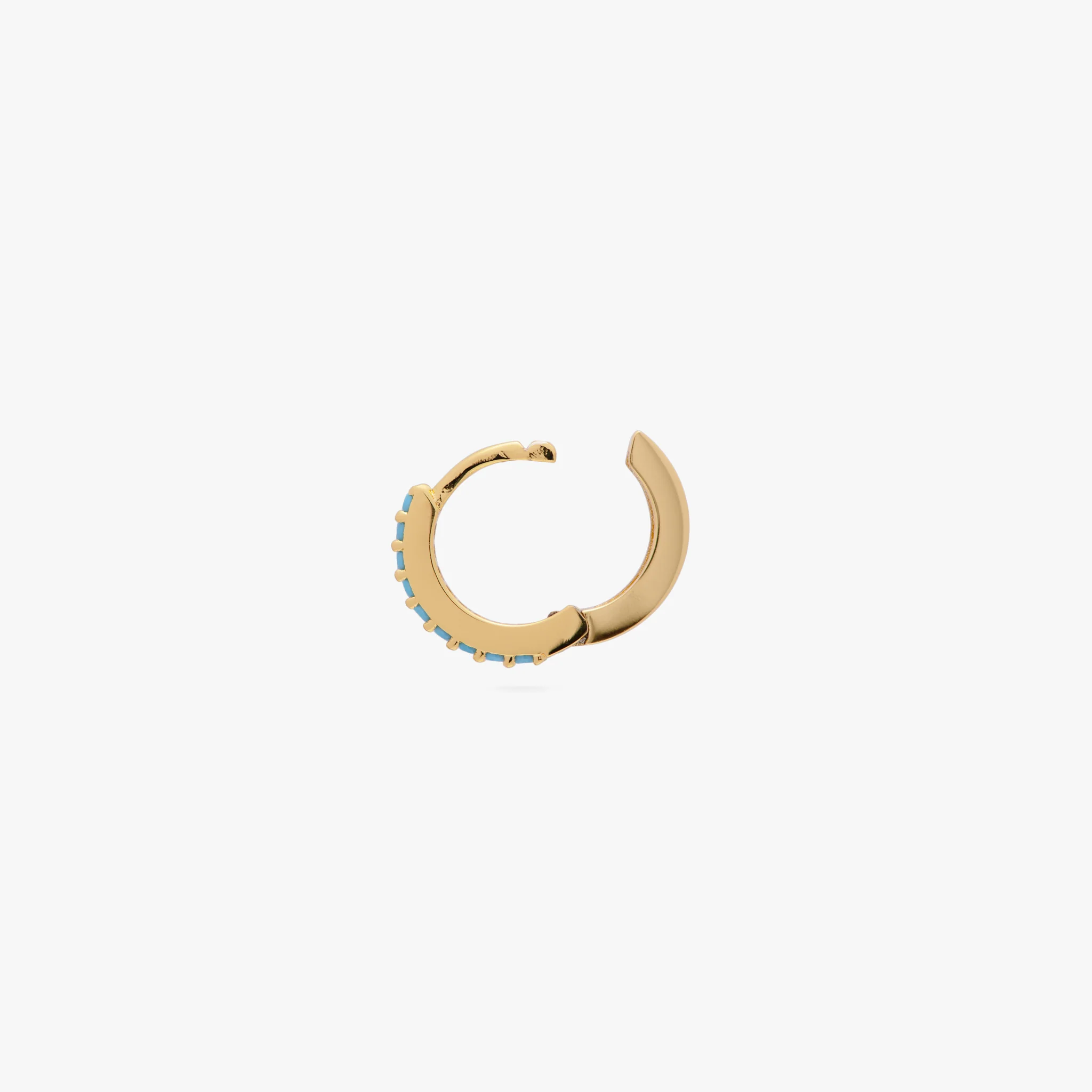 Mini Pave Huggie
