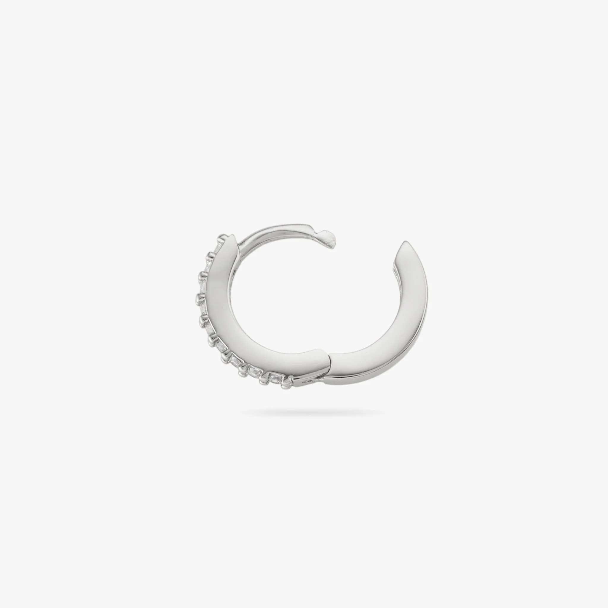 Mini Pave Huggie