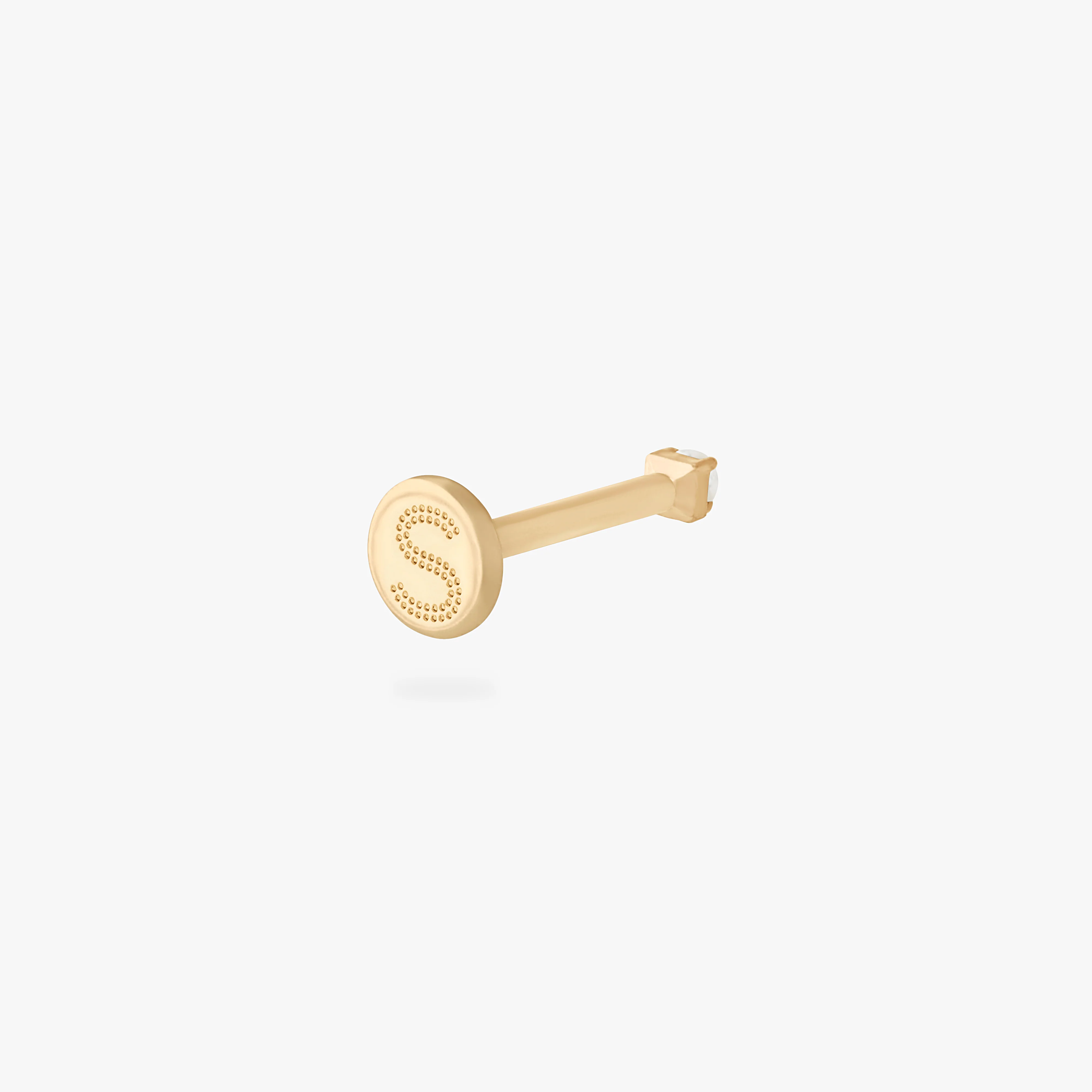 Micro CZ Flatback Stud