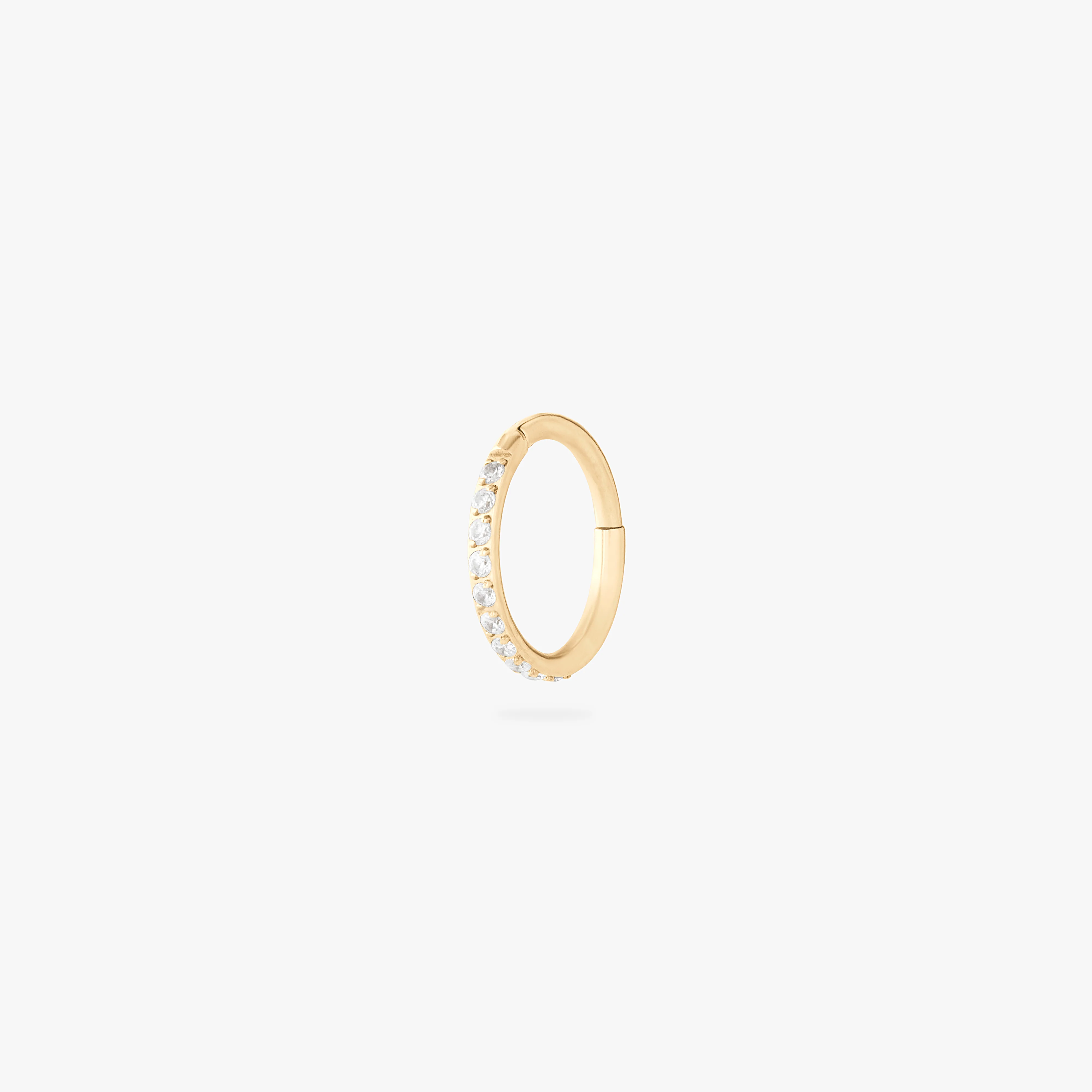 8mm Pave Clicker