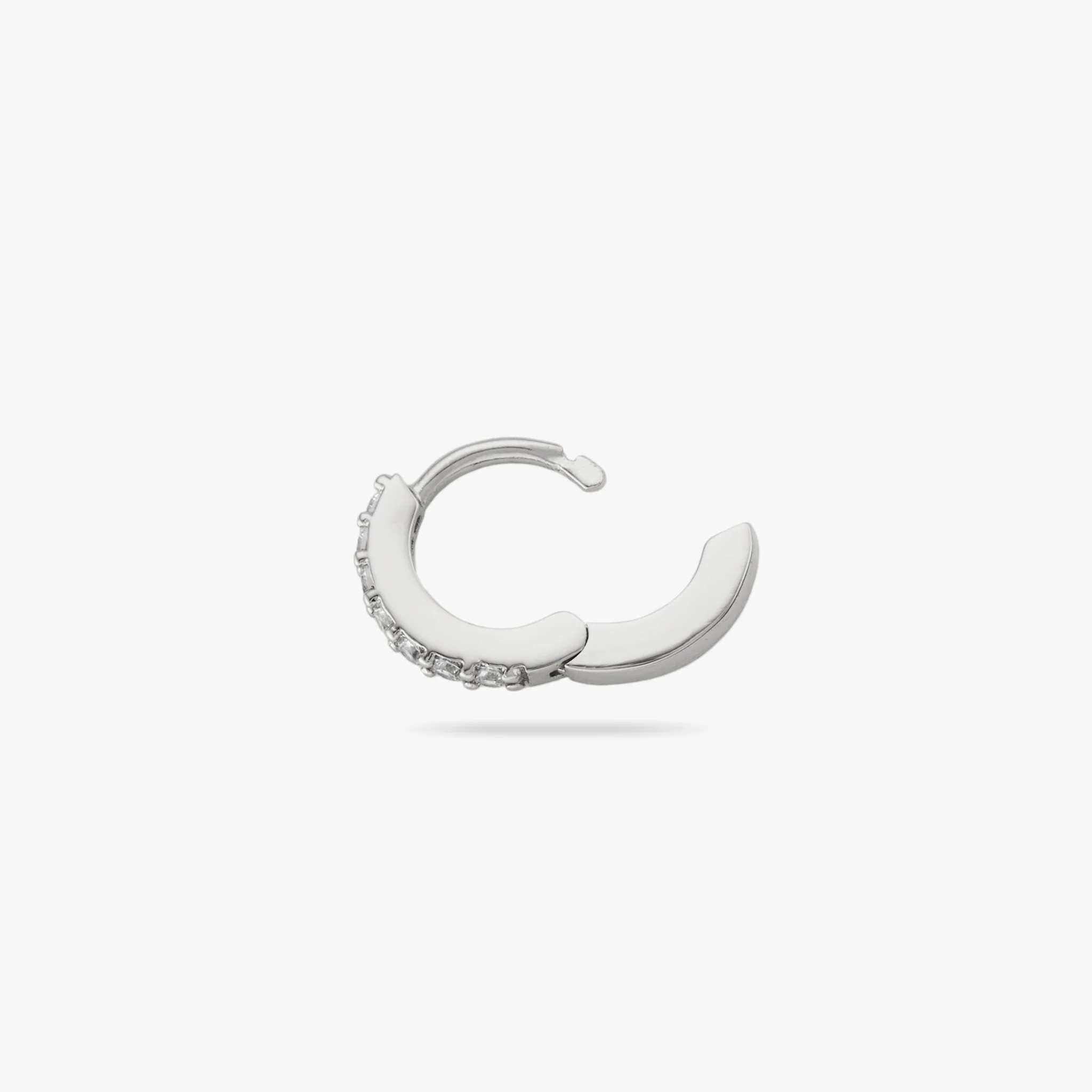 Micro Pave Huggie