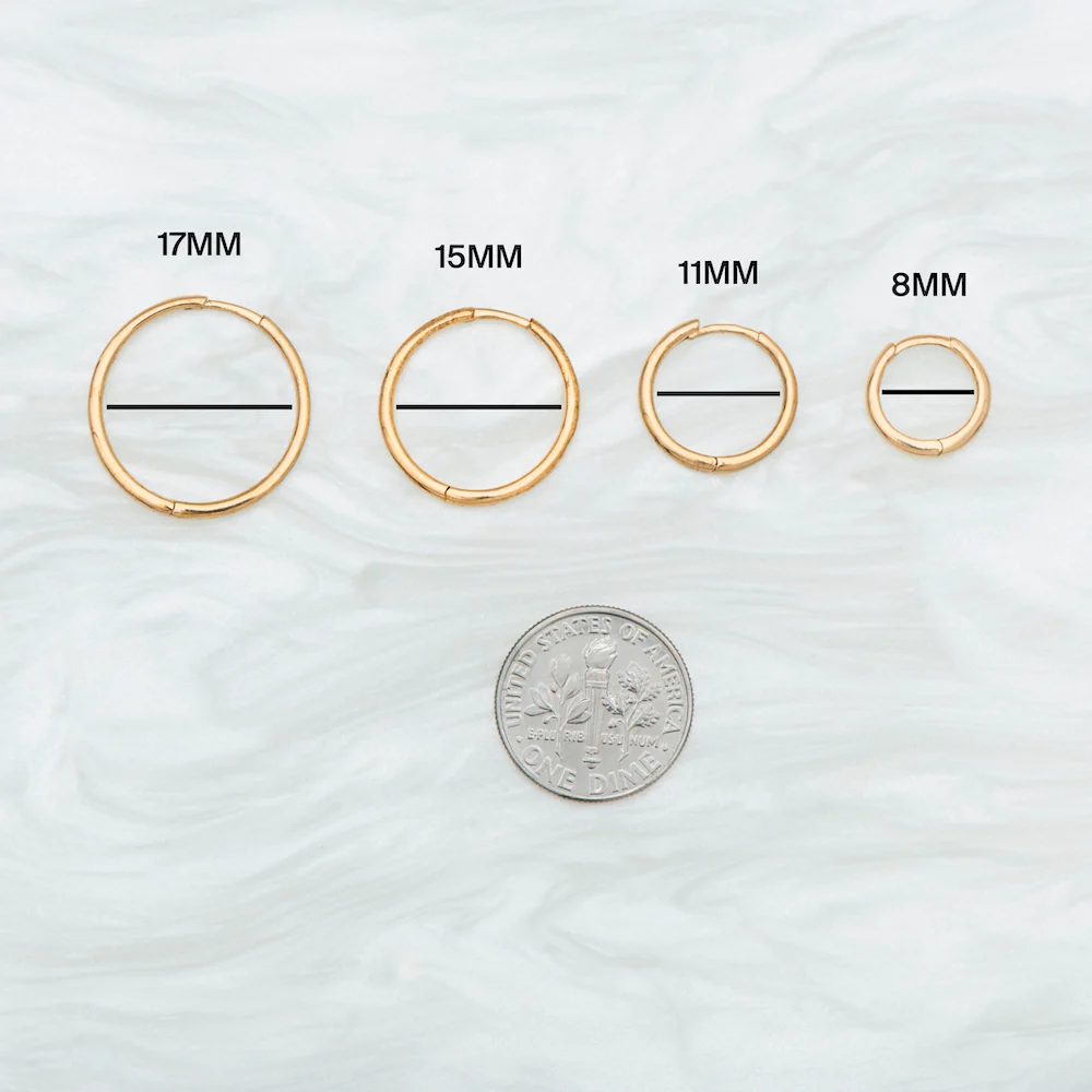 Small Slim Hoop