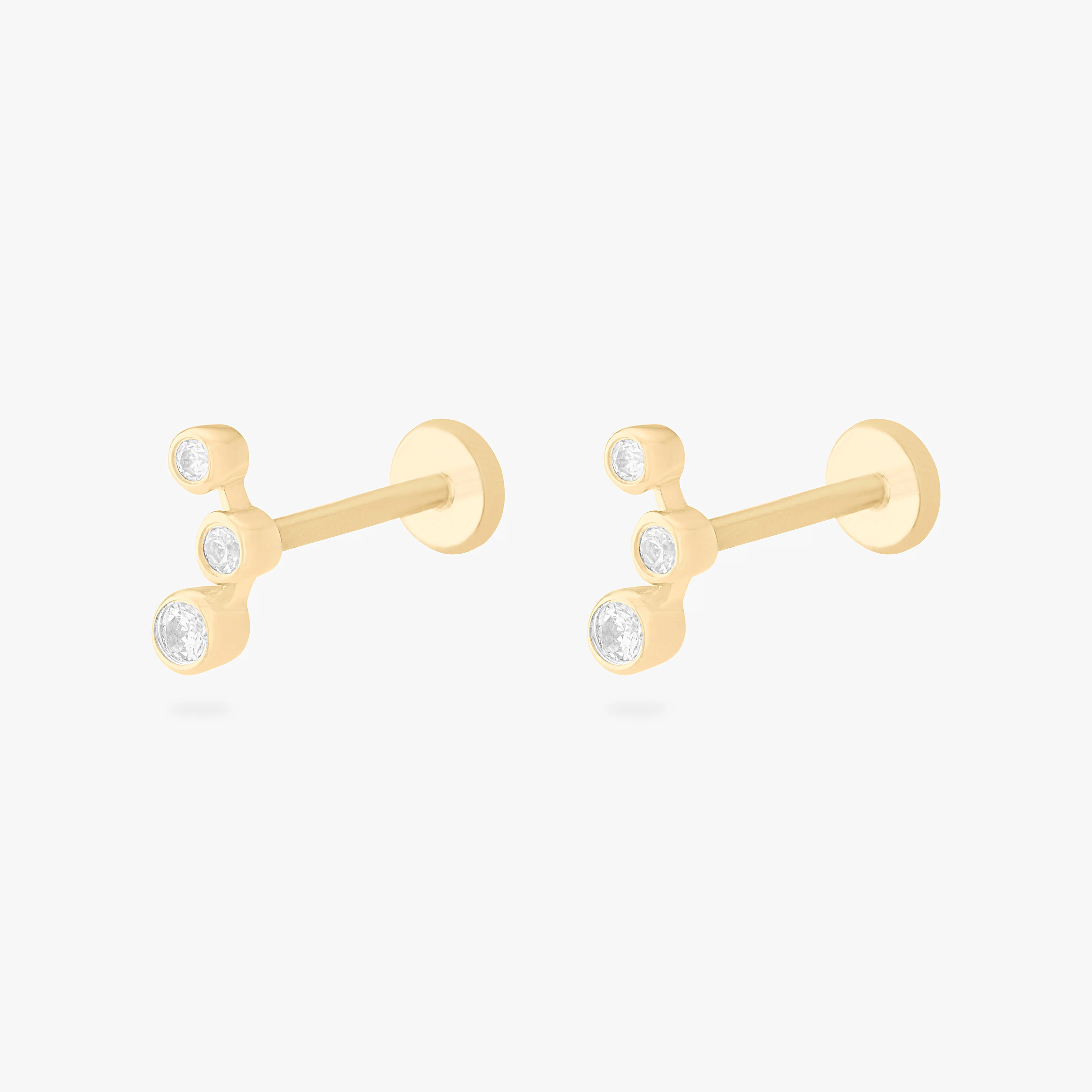 337-14k-cz-bezel-cluster-flatback-stud-6.webp 14K CZ Bezel Cluster Flatback Stud