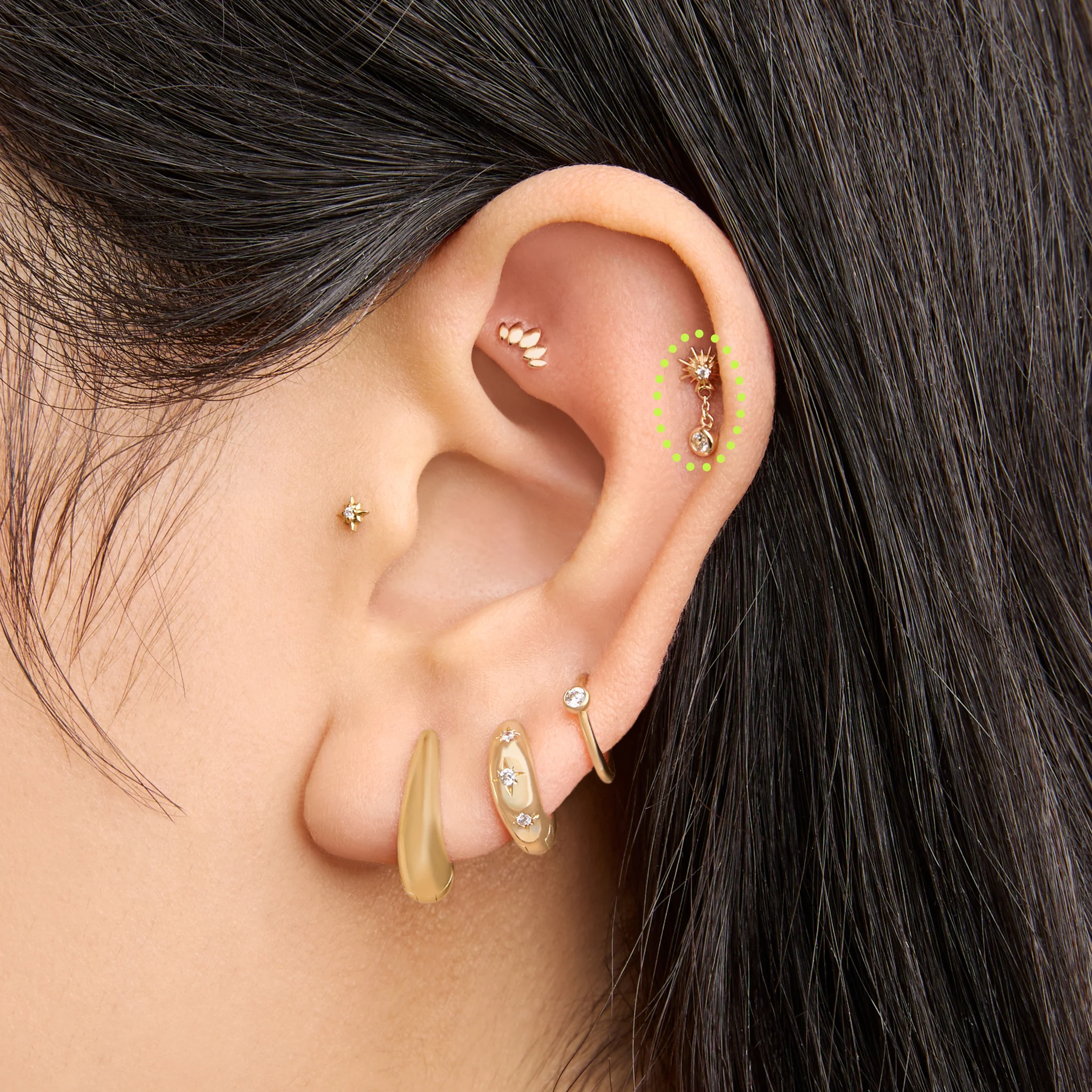 339-14k-twinkle-dangle-flatback-stud-2.webp 14K Twinkle Dangle Flatback Stud