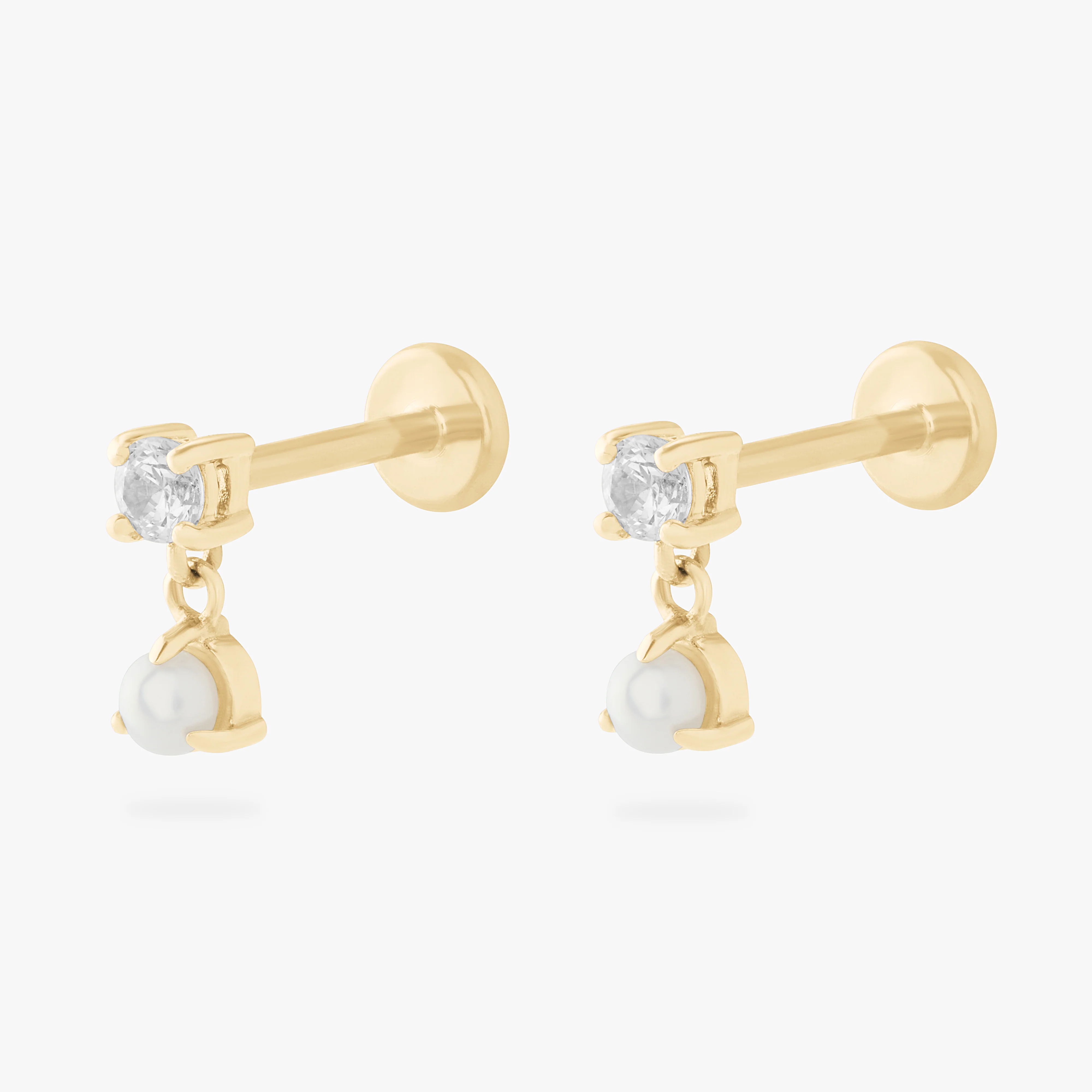 349-14k-cz-dangle-flatback-18.webp 14K CZ Dangle Flatback