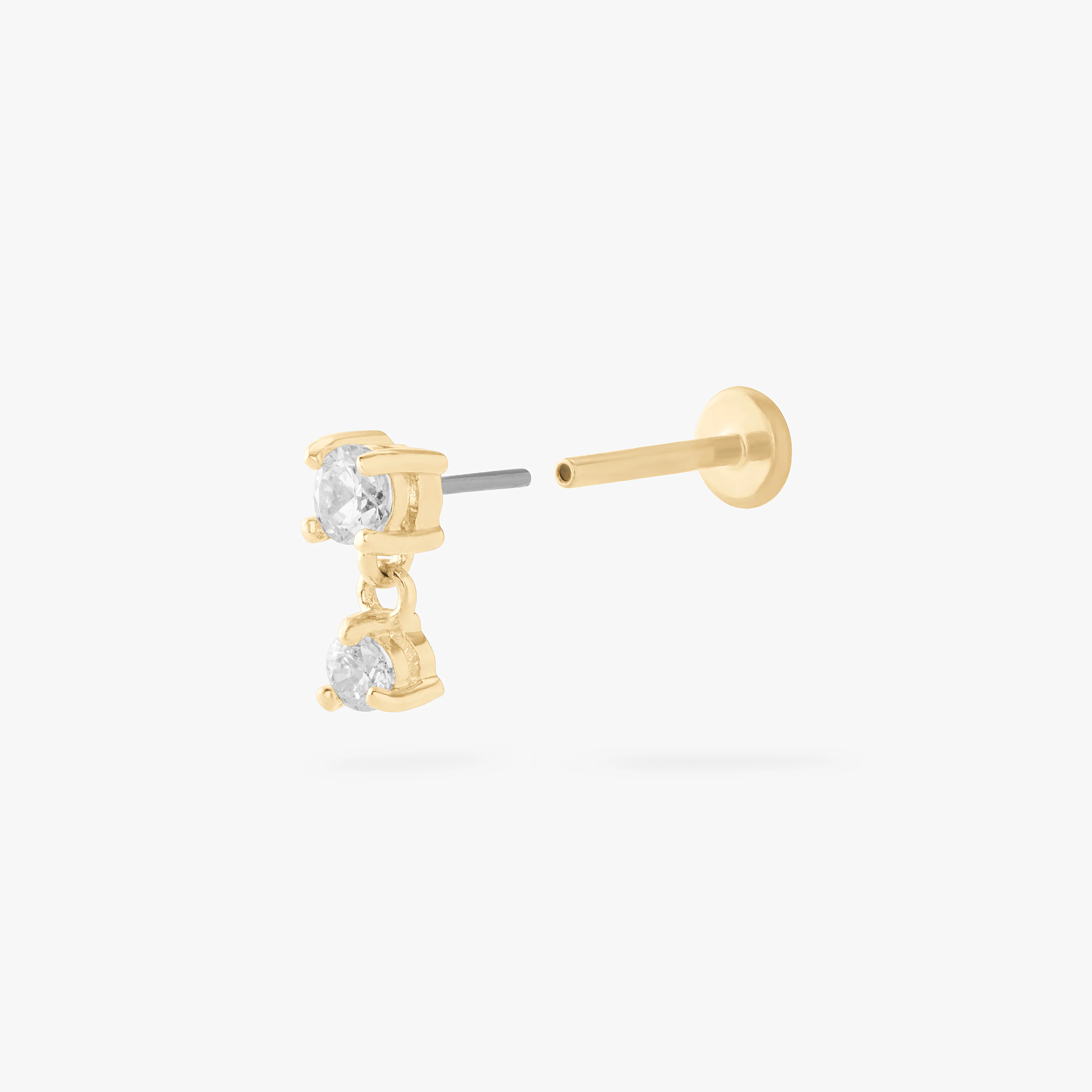 349-14k-cz-dangle-flatback-3.webp 14K CZ Dangle Flatback