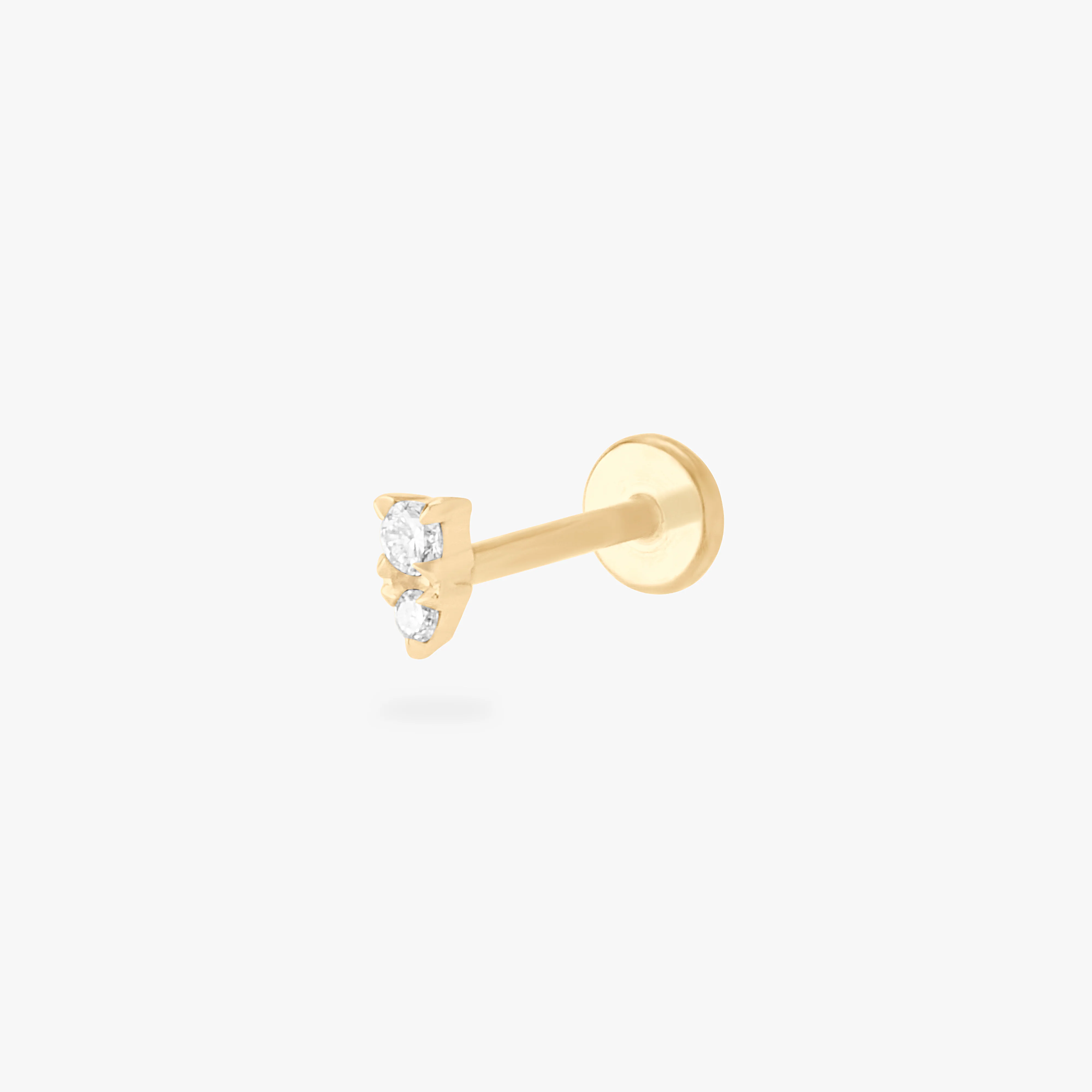 367-14k-stacked-cz-flatback-stud-1.webp 14K Stacked CZ Flatback Stud