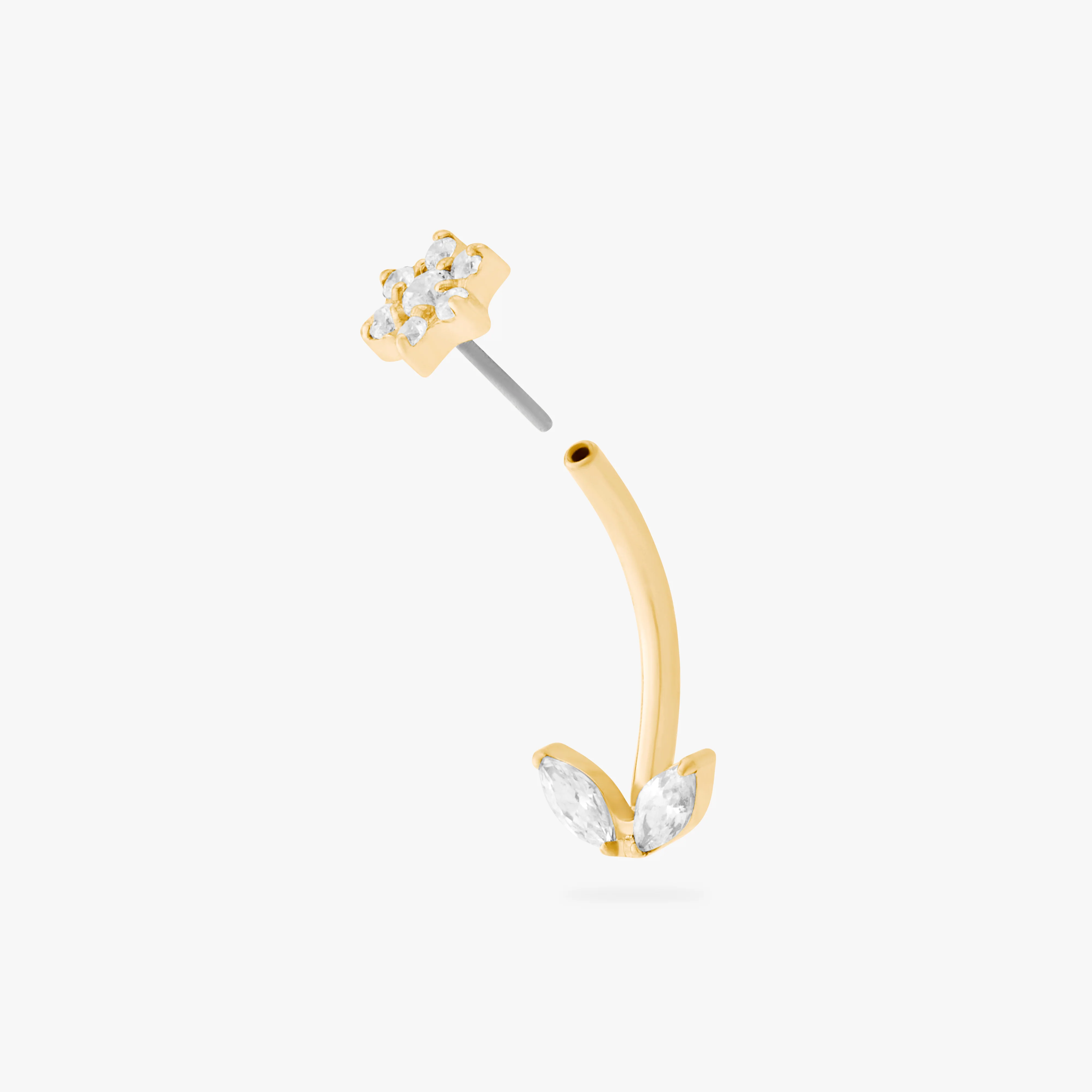 407-cz-flower-barbell-3.webp CZ Flower Barbell