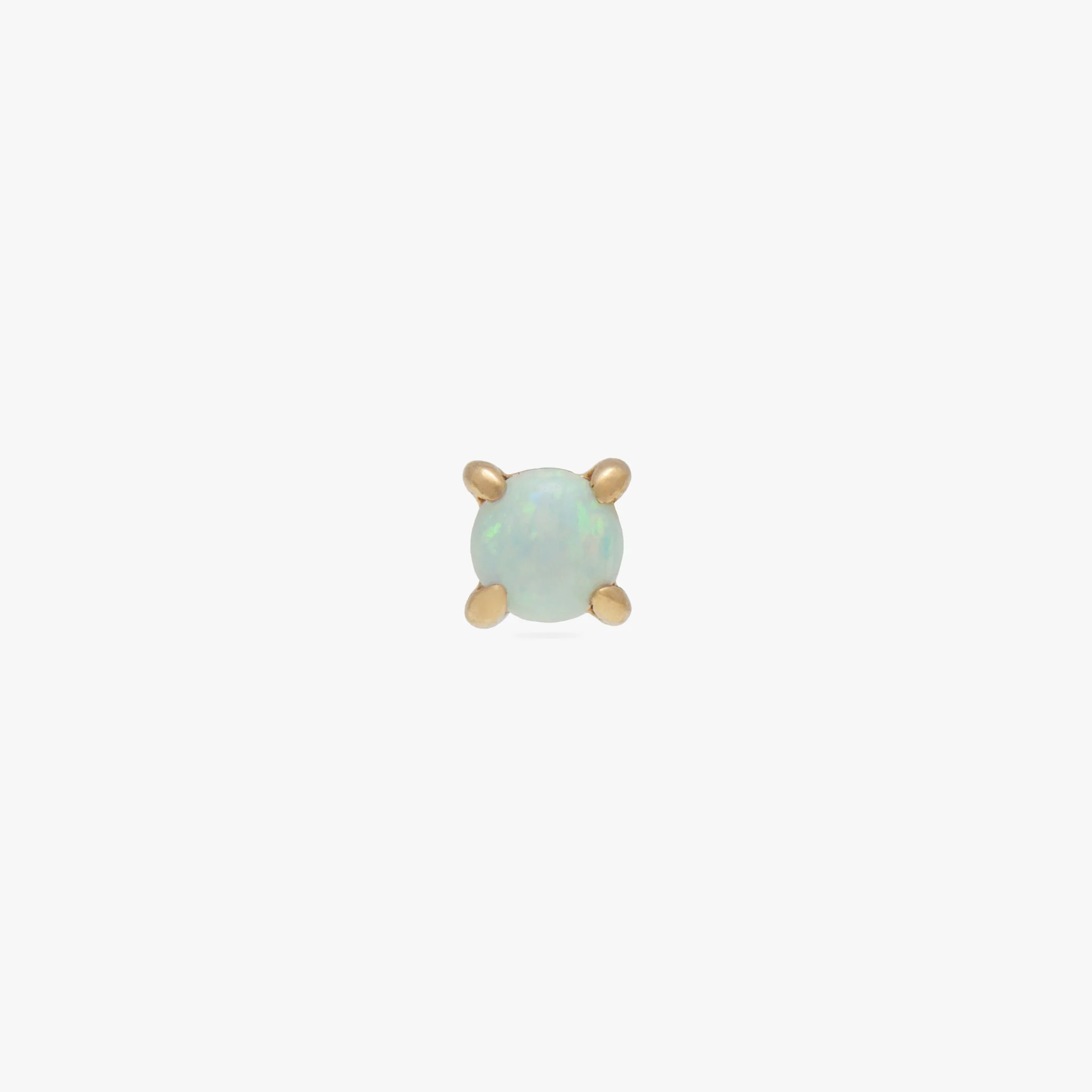 14K CZ 2.5mm