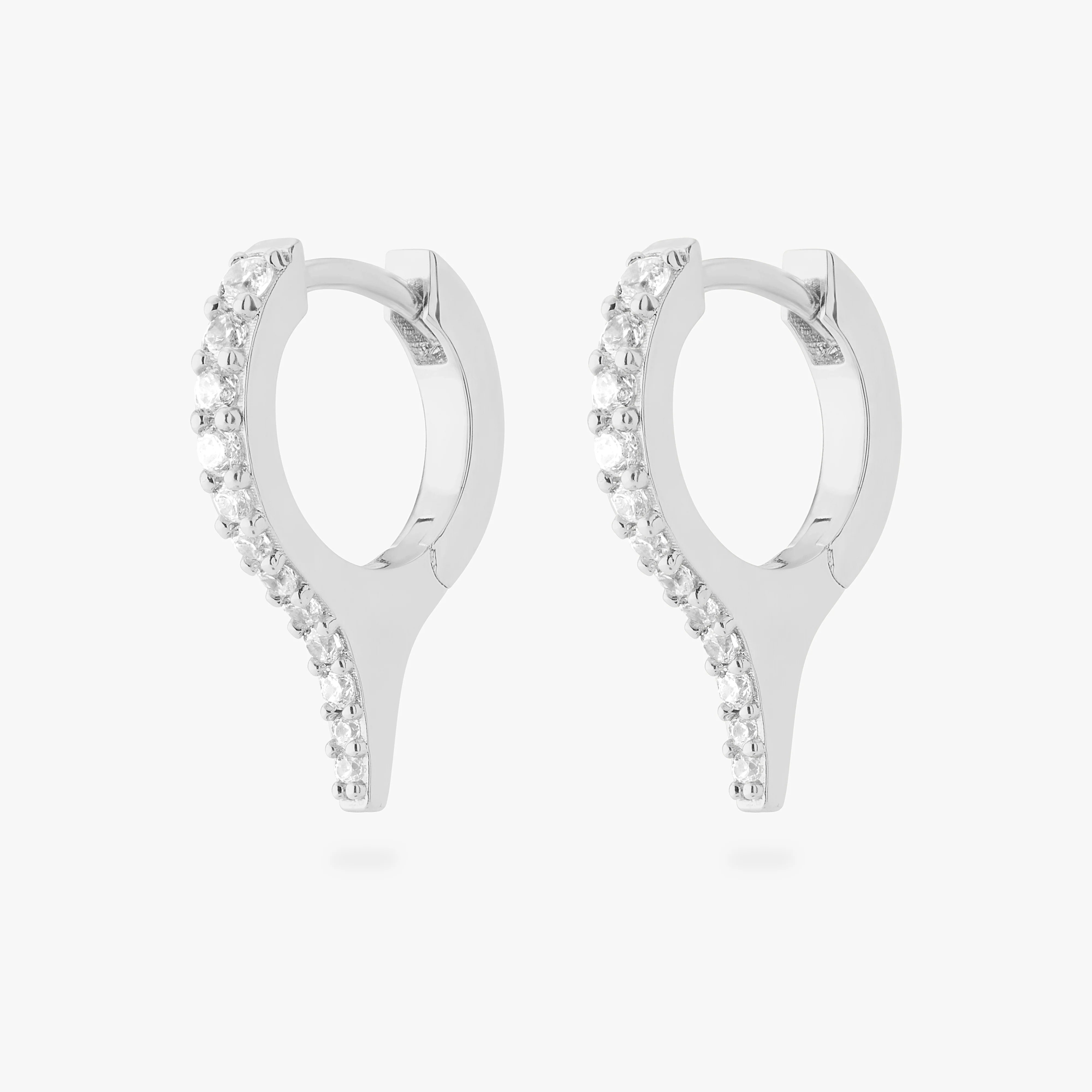 440-pave-spike-huggie-5.webp Pave Spike Huggie
