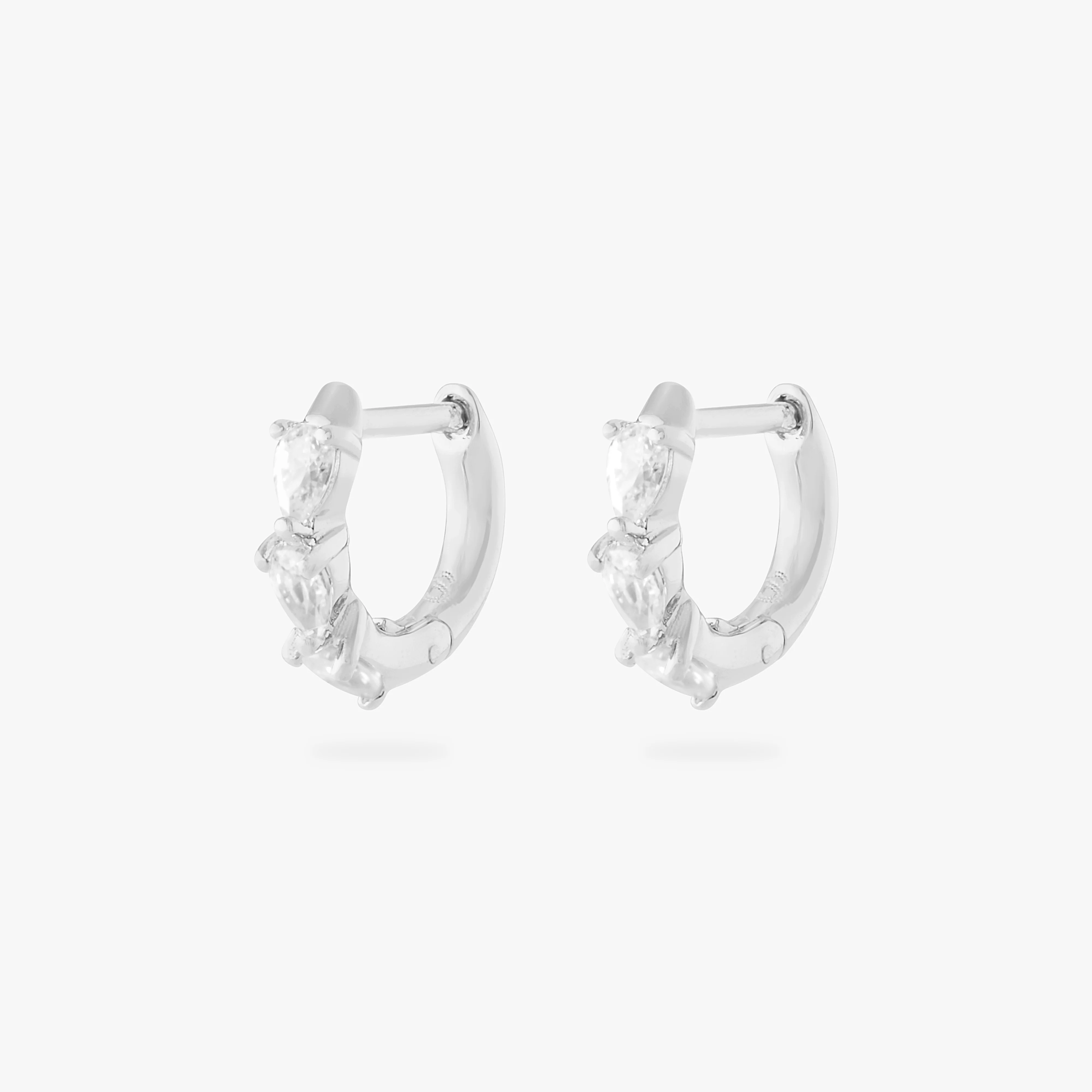 487-micro-pave-pear-huggie-8.webp Micro Pave Pear Huggie