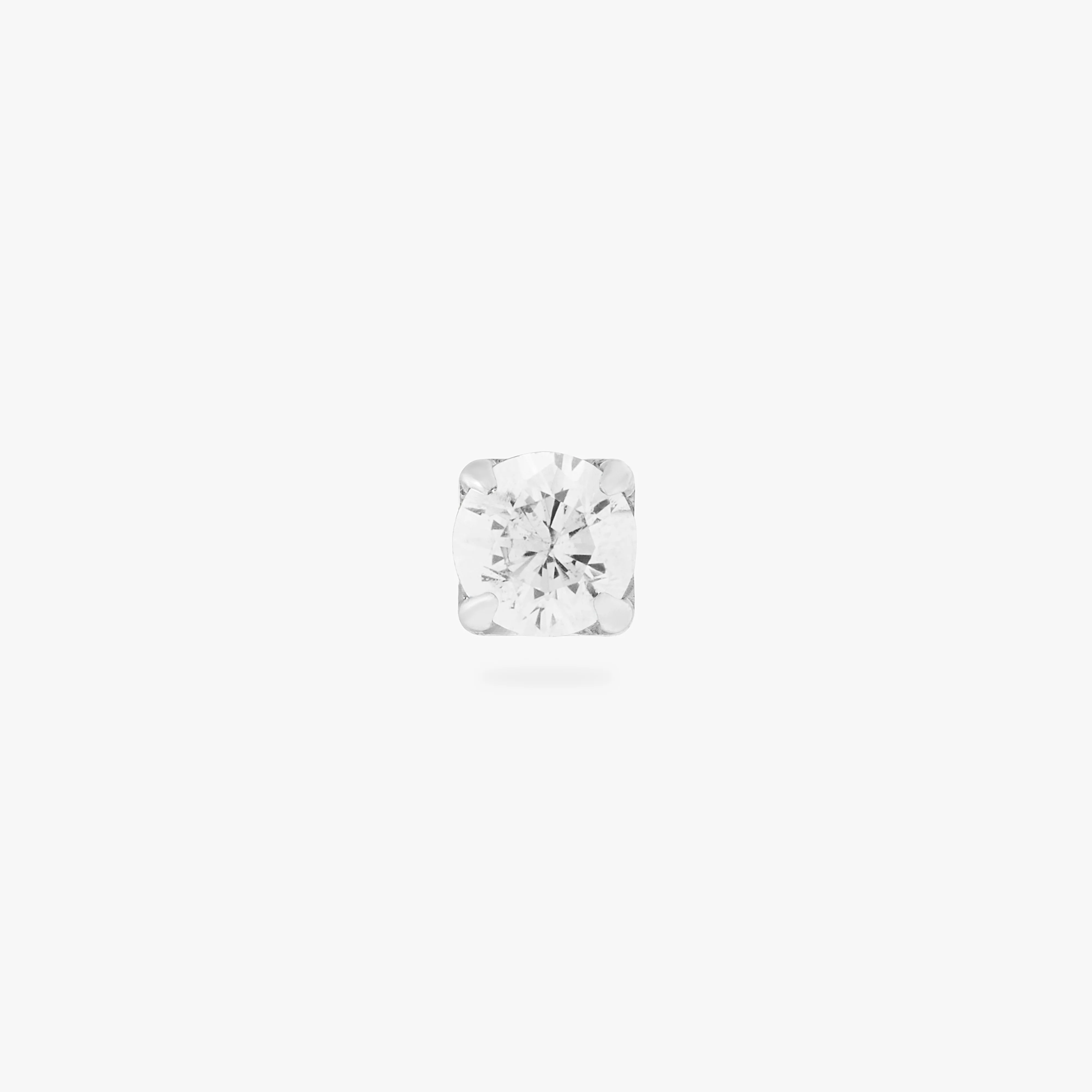 556-silver-mini-cz-flatback-post-3.webp Silver Mini CZ Flatback Post