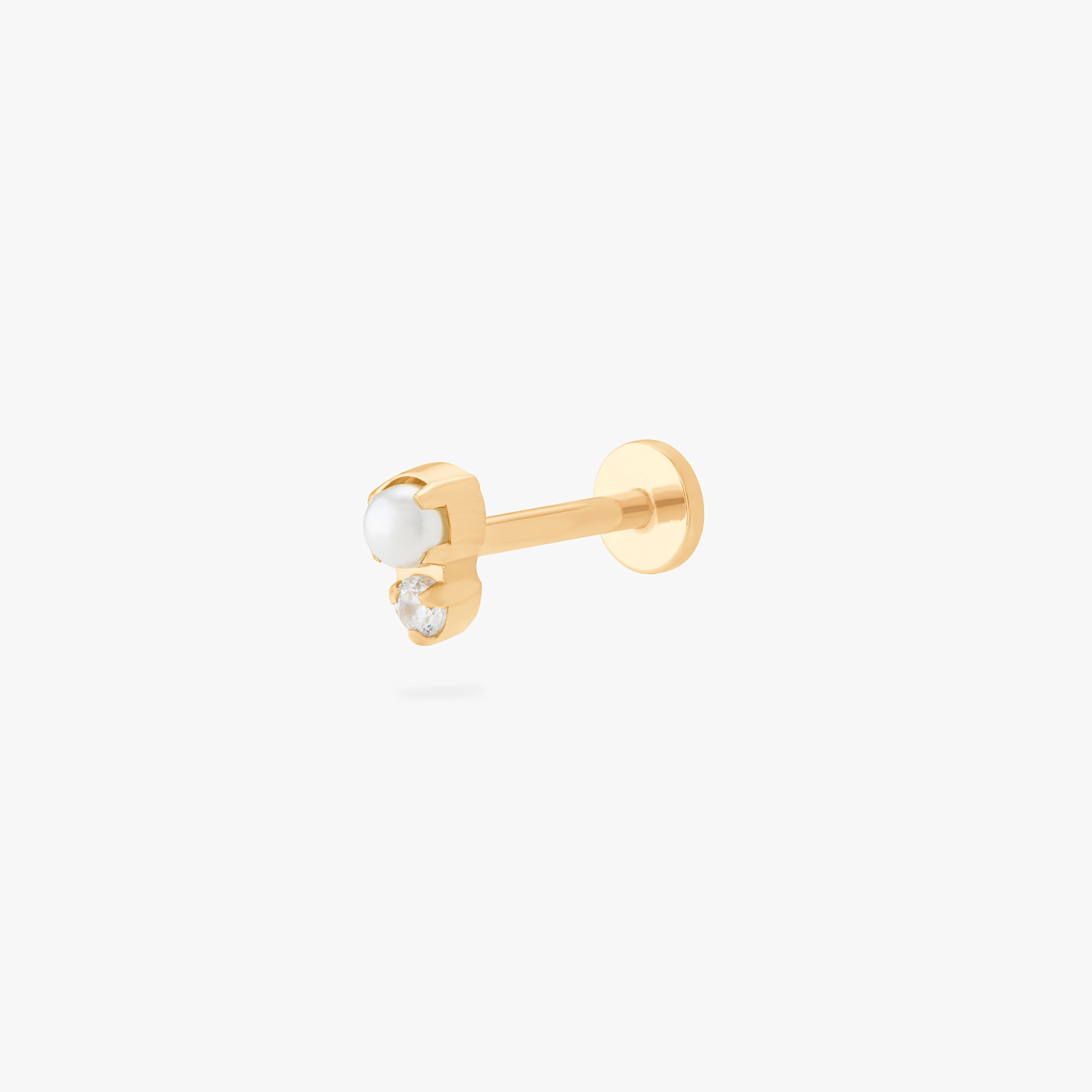 571-stacked-cz-pearl-flatback-stud-1.webp Stacked CZ Pearl Flatback Stud