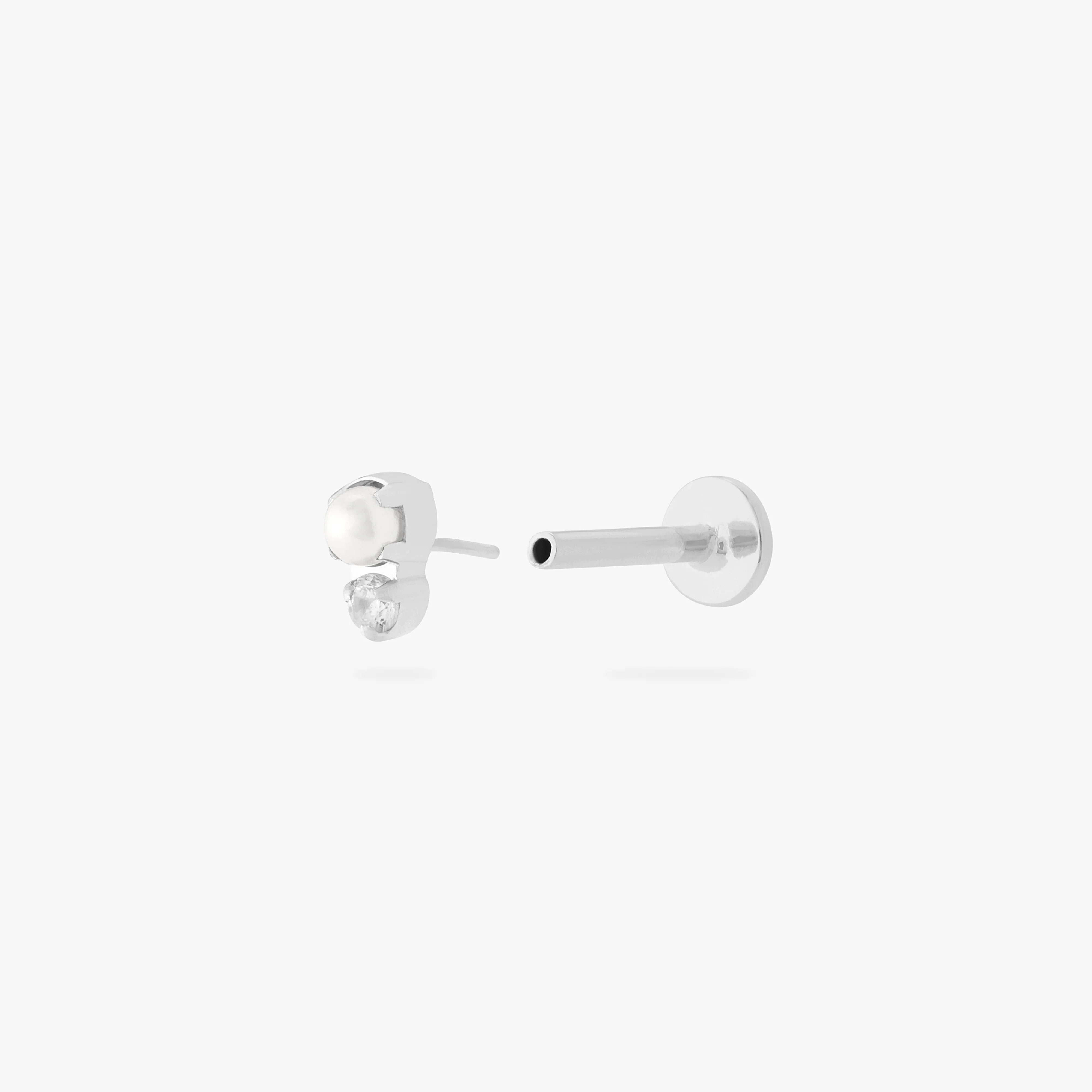571-stacked-cz-pearl-flatback-stud-9.webp Stacked CZ Pearl Flatback Stud