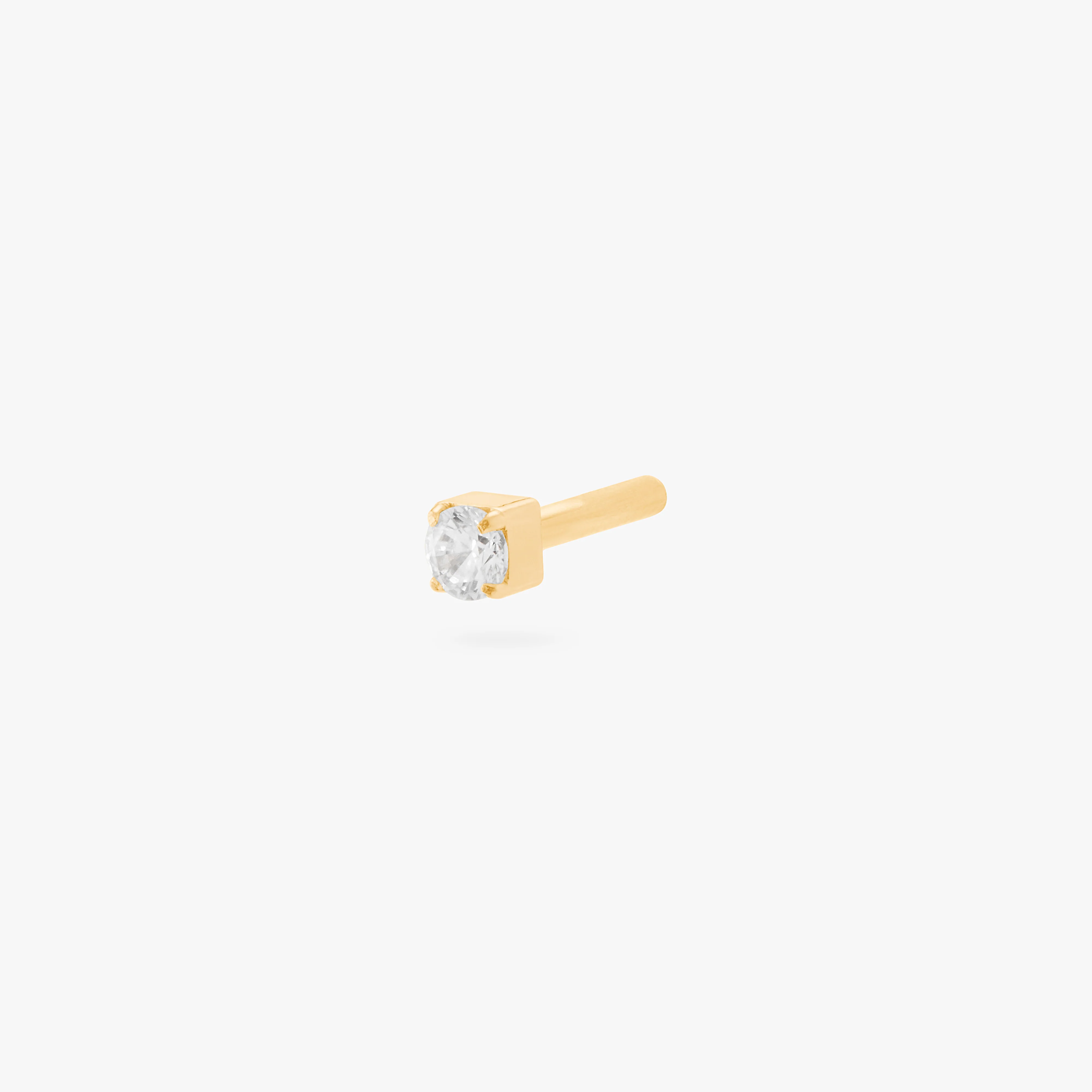 577-gold-mini-cz-flatback-post-2.webp Gold Mini CZ Flatback Post