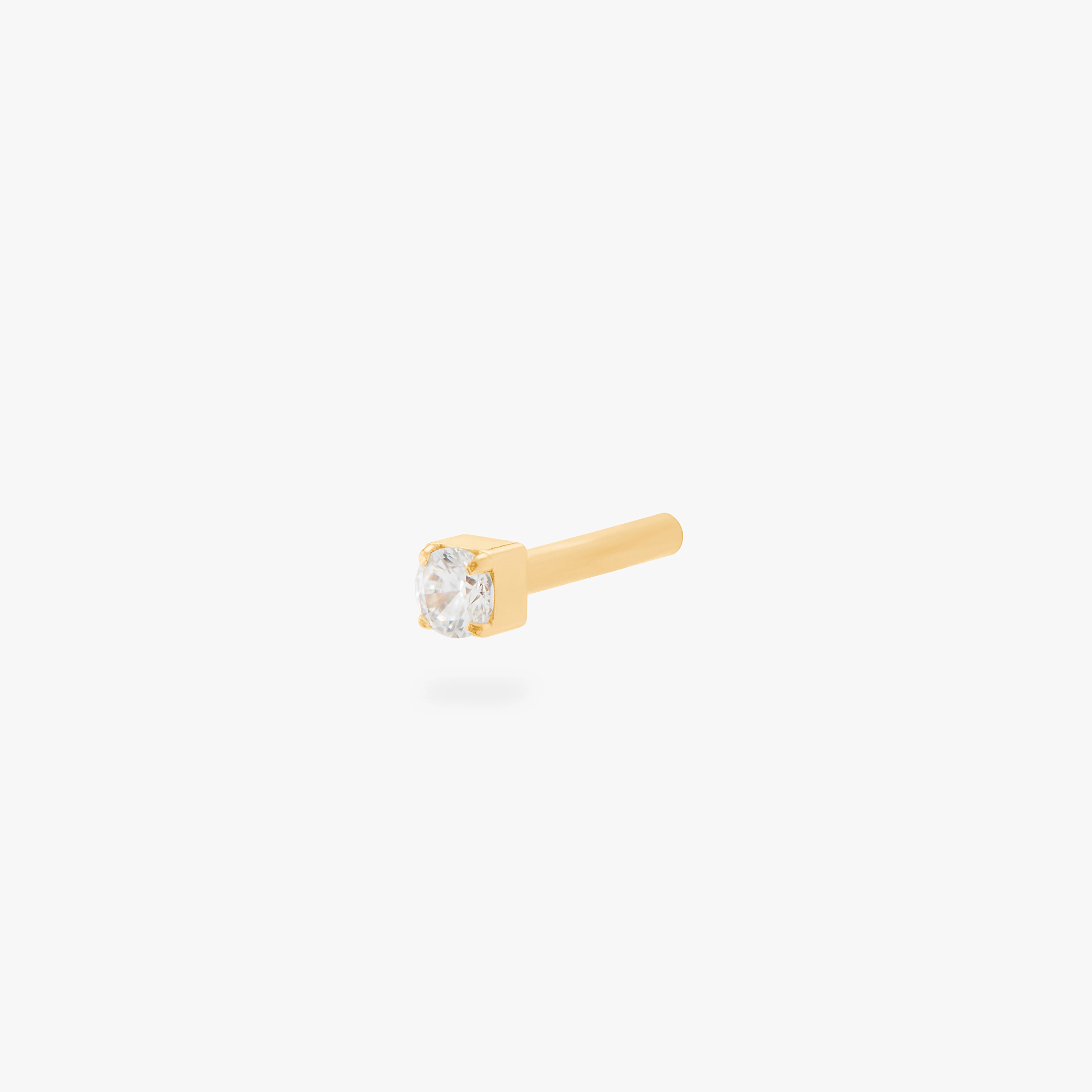 577-gold-mini-cz-flatback-post-5.webp Gold Mini CZ Flatback Post