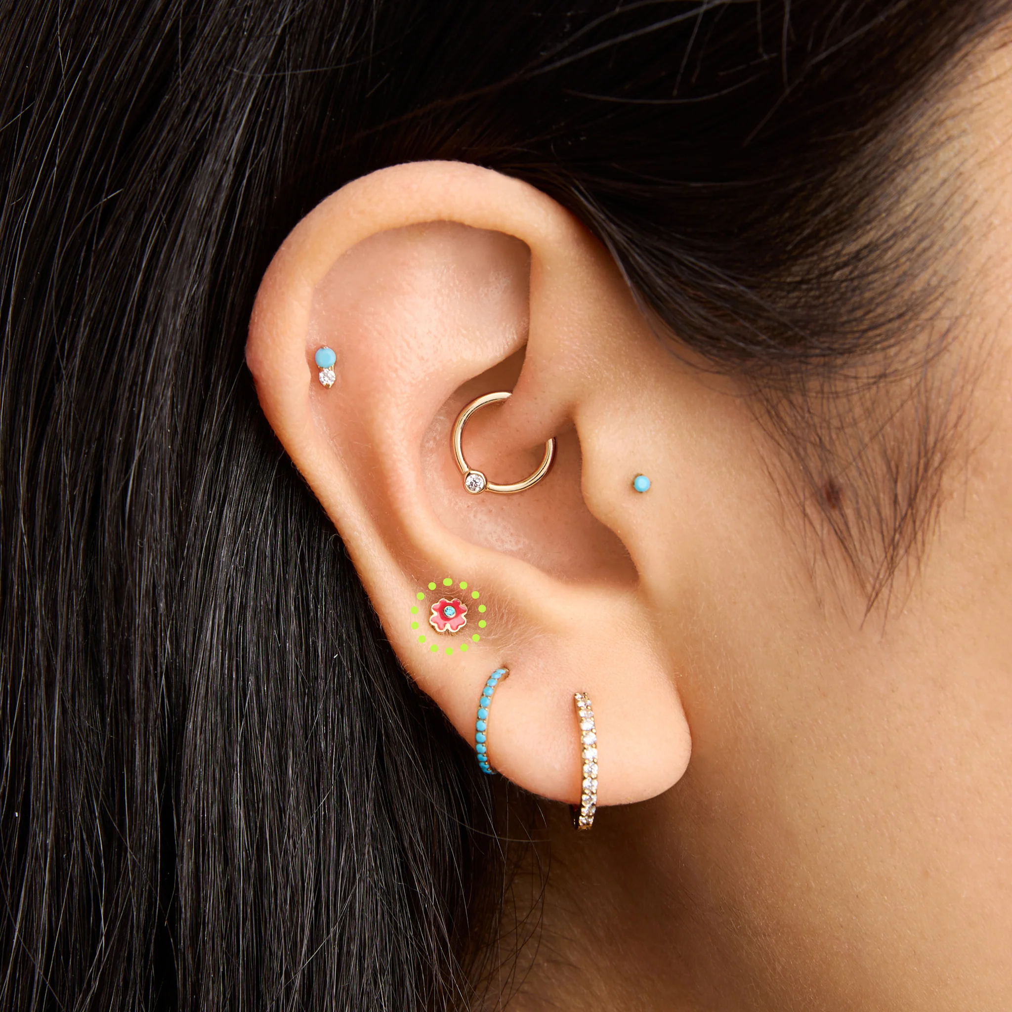 640-enamel-flower-flatback-stud-7.webp Enamel Flower Flatback Stud