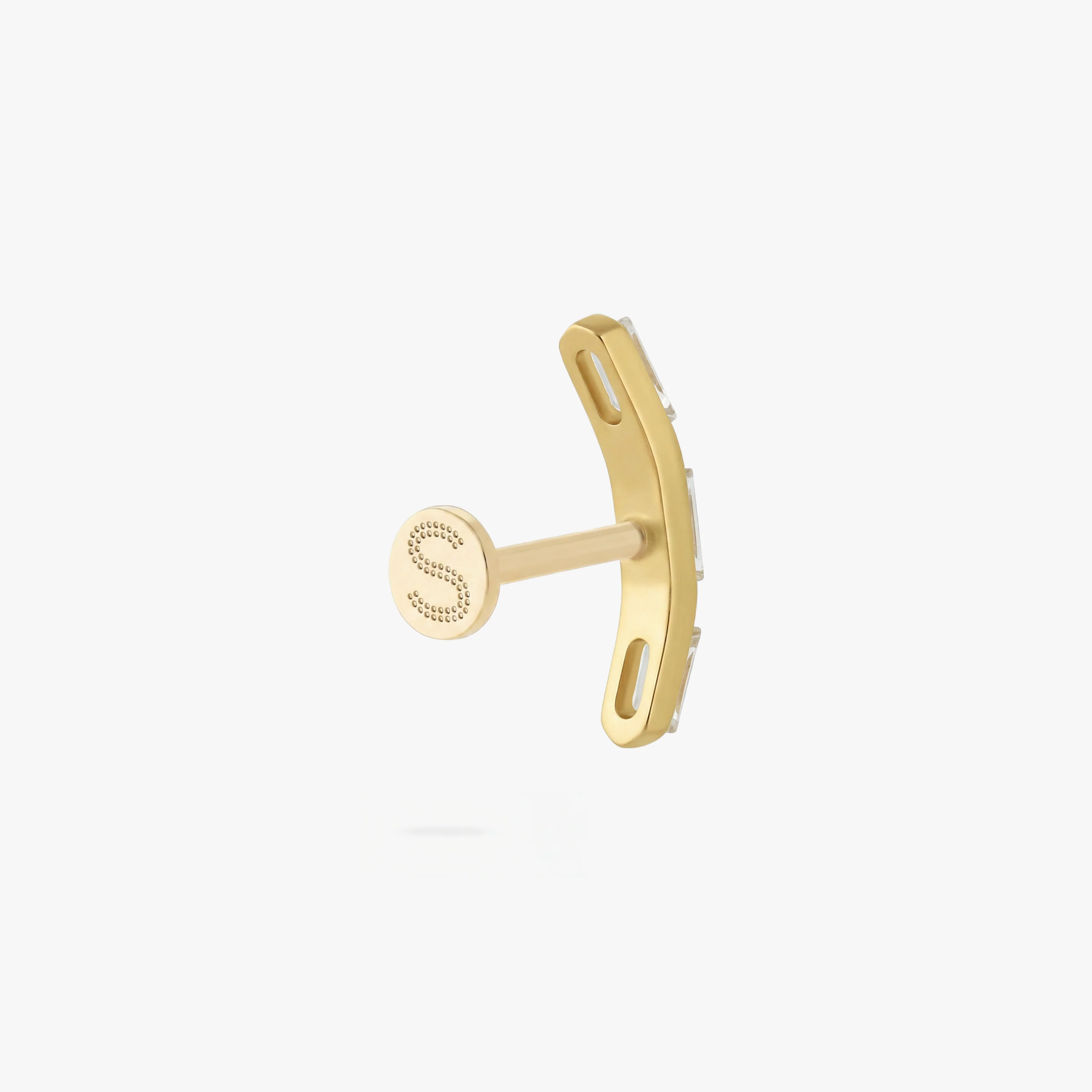 74-golden-titanium-curved-baguette-flatback-stud-4.webp Golden Titanium Curved Baguette Flatback Stud